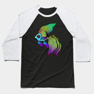 Acid Goldfish Baseball T-Shirt